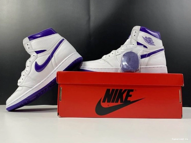 1 JORDAN HIGH PURPLE AIR COURT CD0461-151 RETRO 0604